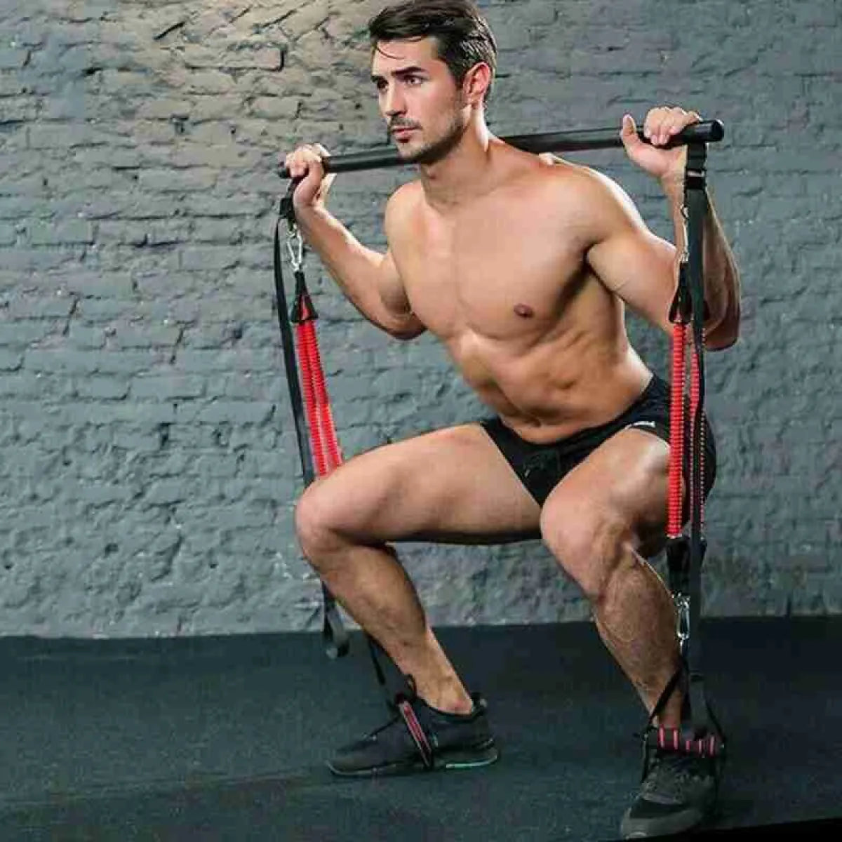 Stretch Bar and Resistance Bands